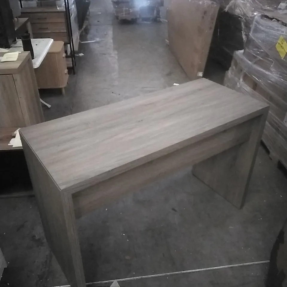 CARISHA 48" WIDE RECTANGULAR DESK - ANTIQUED GREY OAK