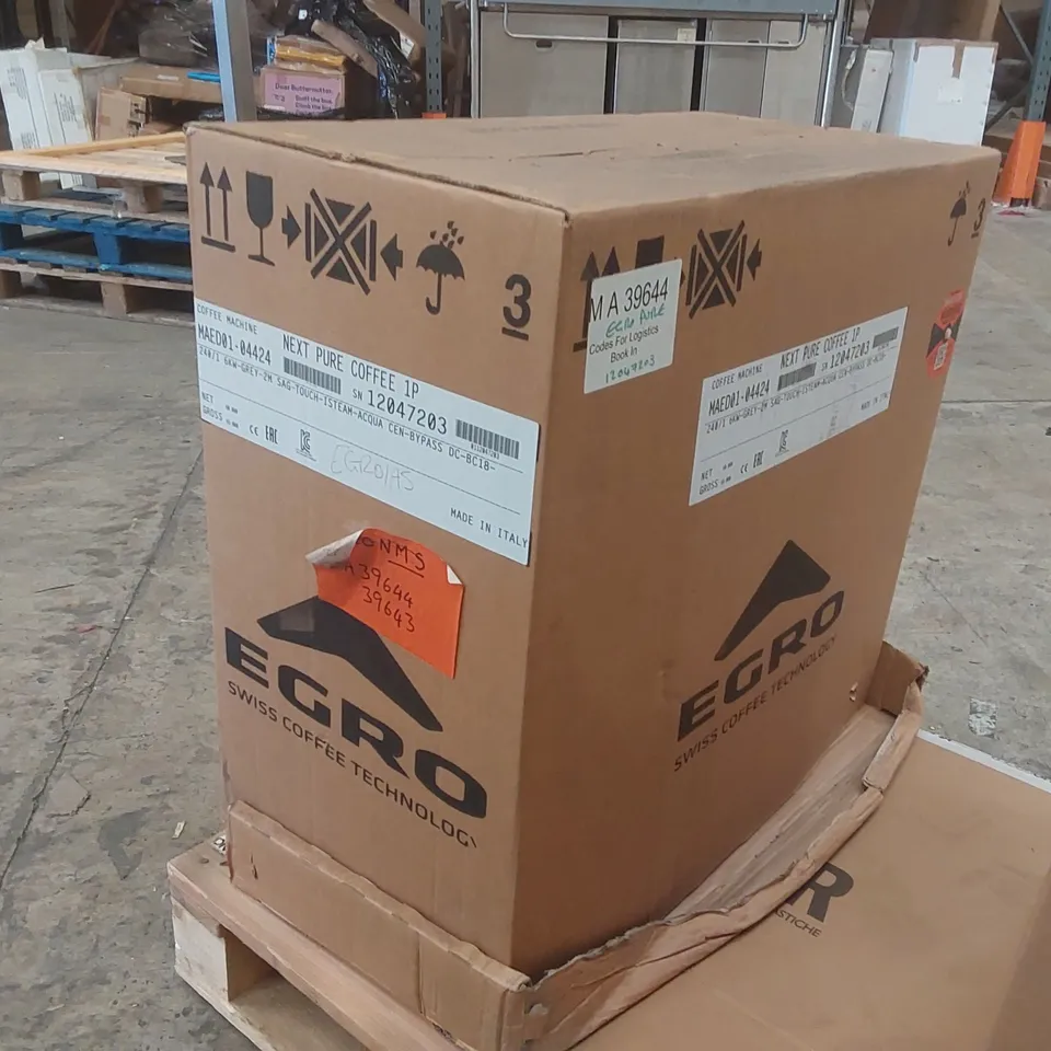 BOXED EGRO NEXT PURE COFFEE MACHINE