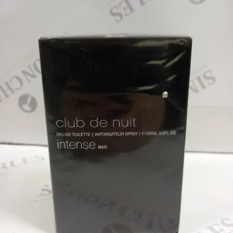BOXED AND SEALED CLUB DE NUIT EAU DE TOILETTE INTENSE MAN 105ML