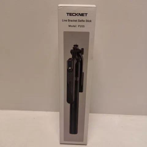 BOXED TECKNET LIVE BRACKET SELFIE STICK