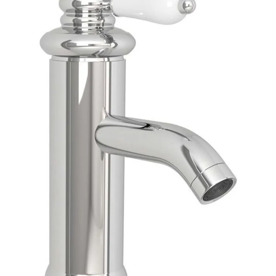 BOXED VIDAXL MIXING SINK FAUCET RETRO SILVER