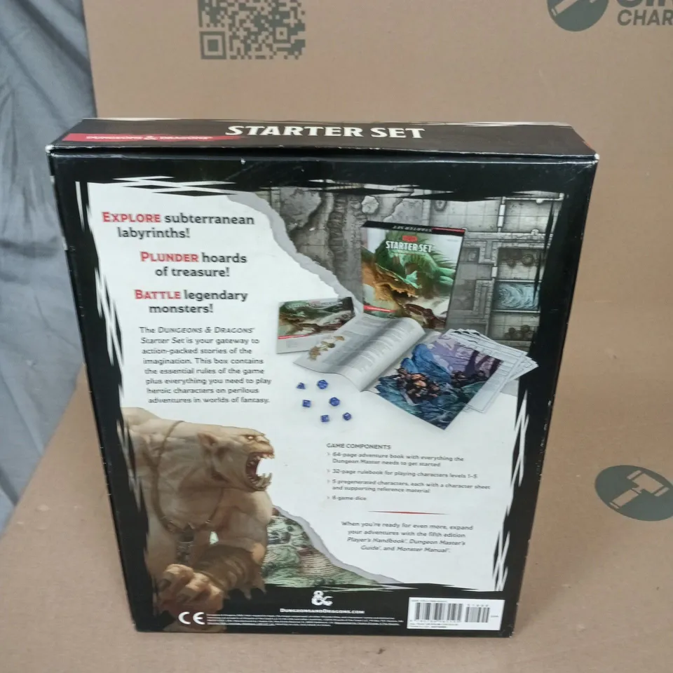 DUNGEONS & DRAGONS STARTER SET – BOXED