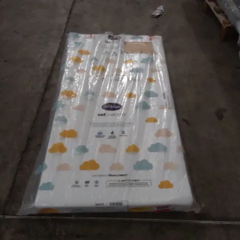 QUALITY BAGGED SILENTNIGHT SAFE NIGHTS SNUGGLE COT MATTRESS -70 x 140cm