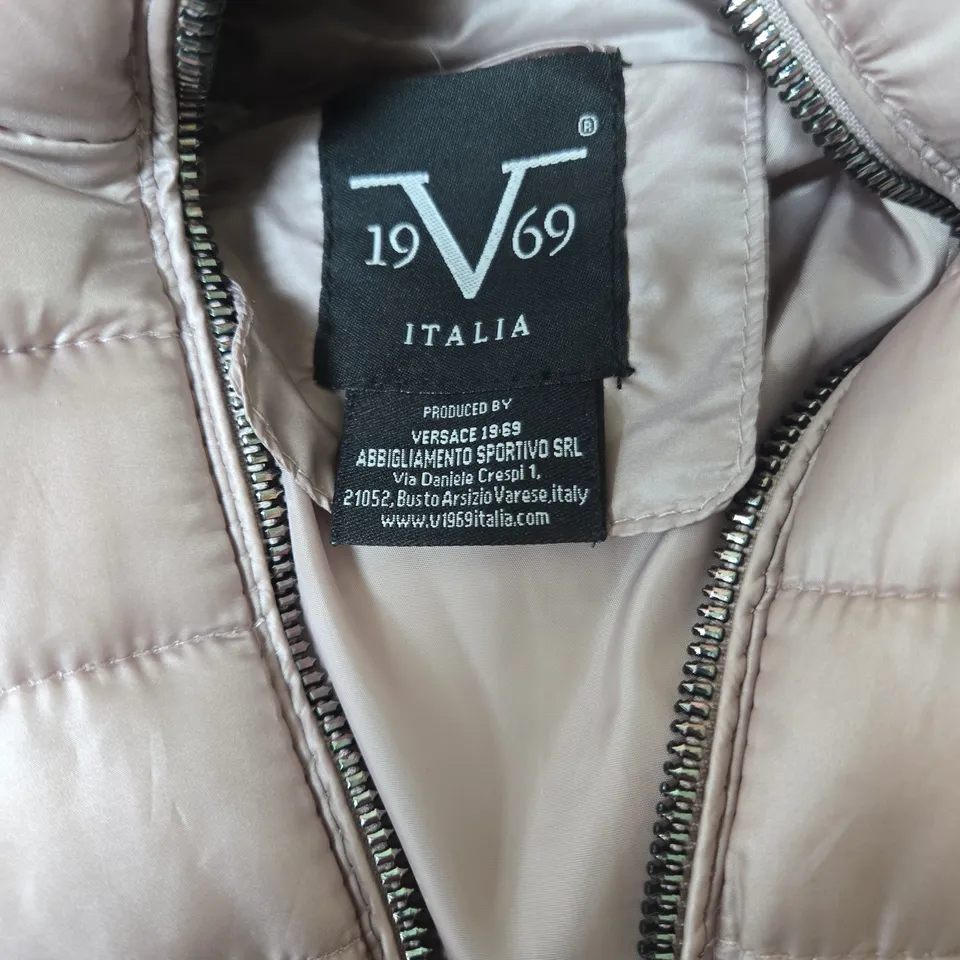 V 1969 ITALIA ROSA HOODED COAT XL WITH TAGS