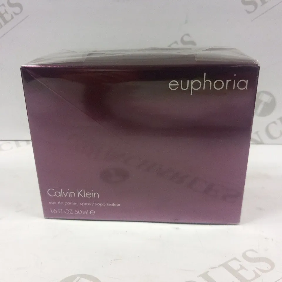 BOXED AND SEALED CALVIN KLEIN EUPHORIA EAU DE PARFUM 50ML