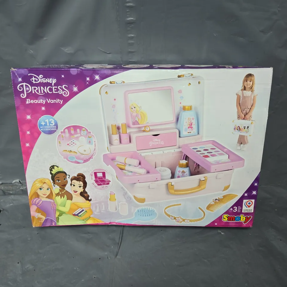 BOXED SMOBY DISNEY PRINCESS BEAUTY VANITY