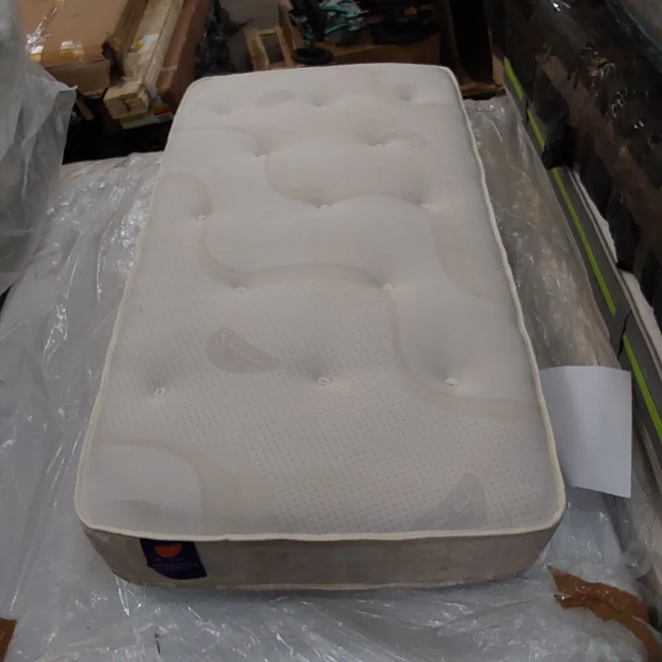 QUALITY REFLEX PLUS POCKET SPRUNG 1000 SINGLE 3' MATTRESS 