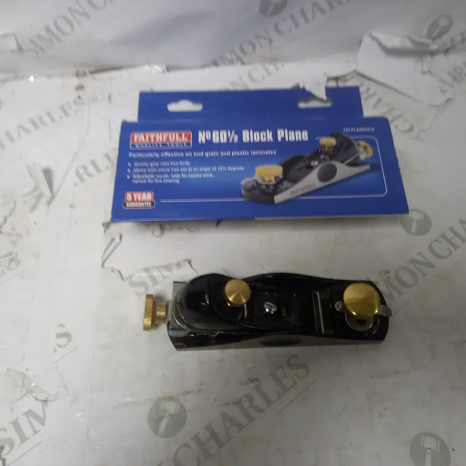 FAITHFULL BLOCK PLANE 