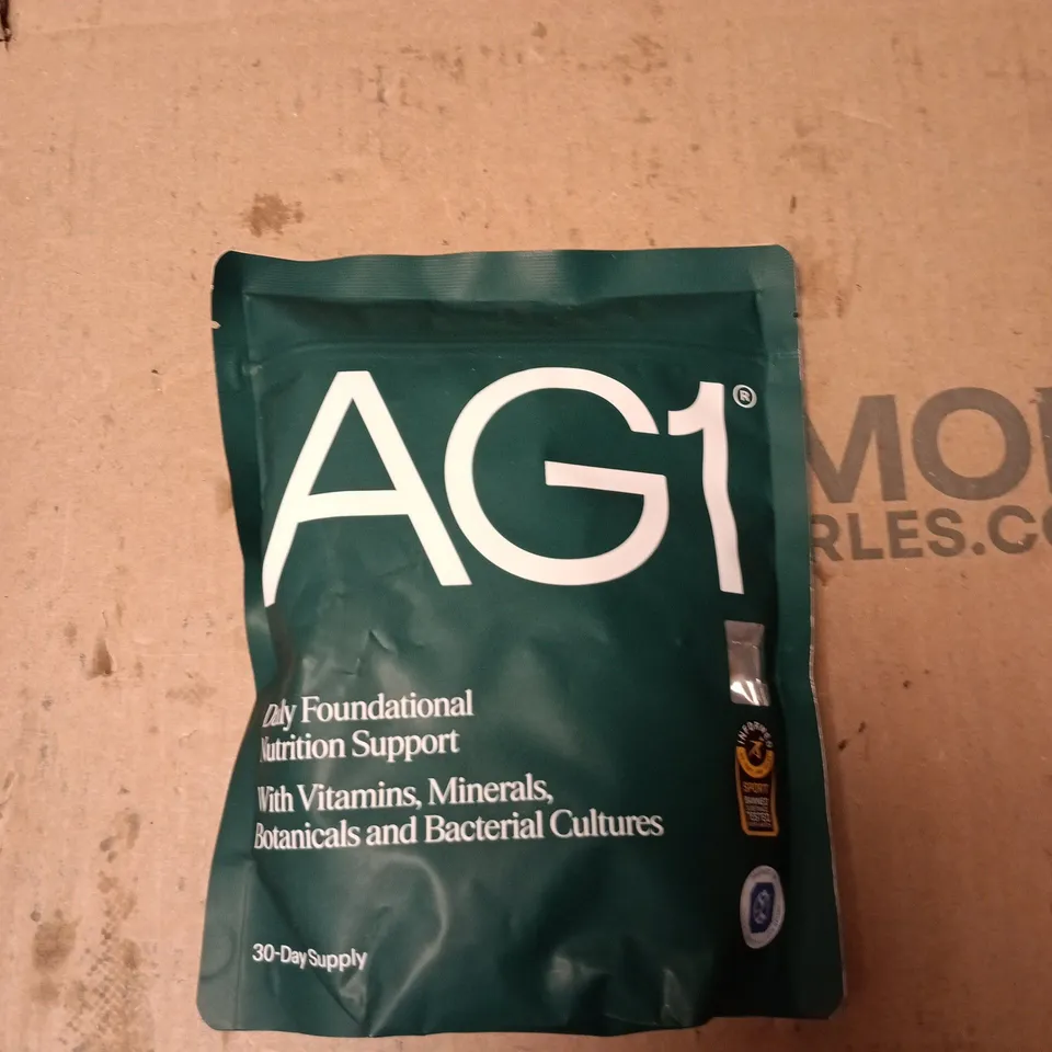 ATHLETIC GREENS AG1 DAILY NUTRITION SUPPLEMENT – 30-DAY SUPPLY