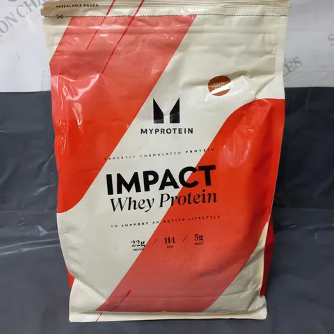 SEALED MYPROTEIN IMPACT WHEY PROTEIN IN SALTED CARAMEL 2.5KG