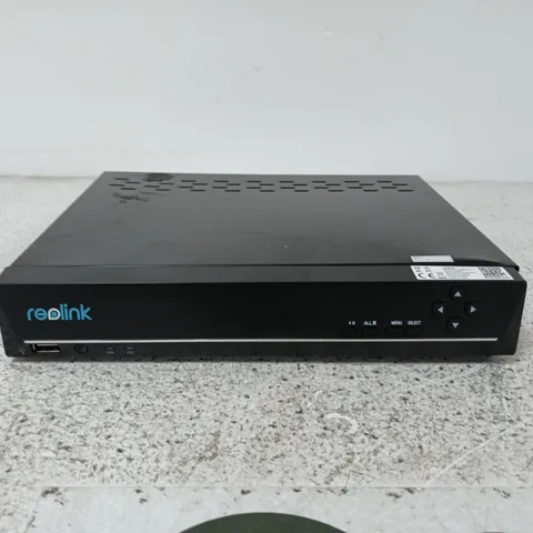 REOLINK NVR / NETWORK VIDEO RECORDER – BLACK, 1U DESKTOP