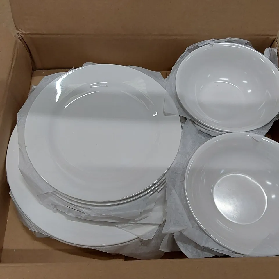 BOXED ZIPCODE DESIGN DUANE 18PC MELAMINE DINNER SET (1 BOX)