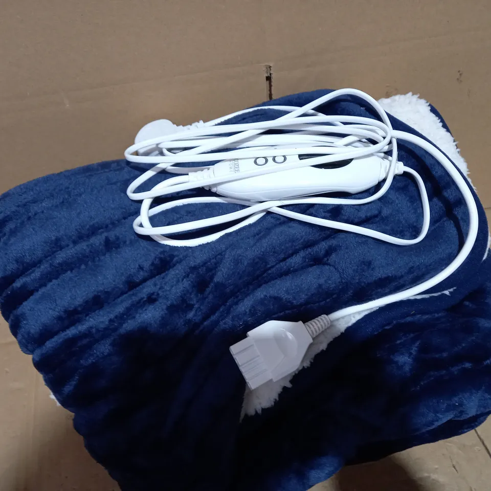 COZEE HOME HEATED WRAP - BLUE
