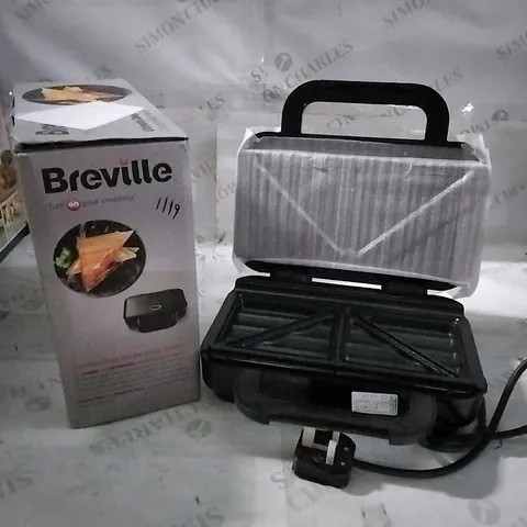 BOXED BREVILLE ULTIMATE DEEP FILL 2 SLICE TOASTIE MAKER