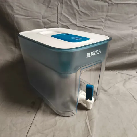 BRITA WATER FILTER DISPENSER WITH BLUE LID AND TAP