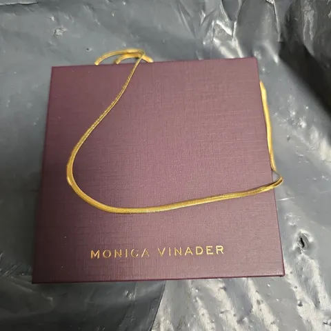 MONICA VINADER GOLD TONE CHAIN
