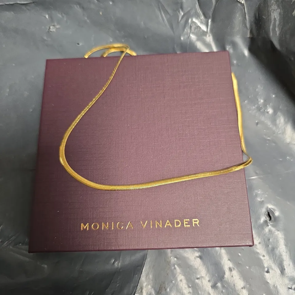 MONICA VINADER GOLD TONE CHAIN