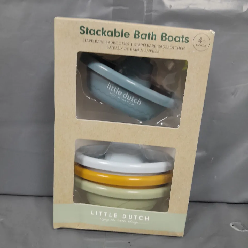 LITTLE DUTCH - STACKABLE BATH  BOATS