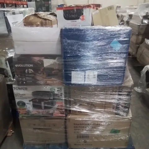 PALLET OF APPROXIMATELY 23 UNPROCESSED RAW RETURN HOUSEHOLD AND ELECTRICAL GOODS TO INCLUDE;