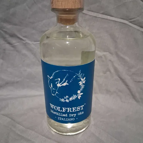 WOLFREST DISTILLED DRY GIN ITALIANO – 500 ML, 43% ABV