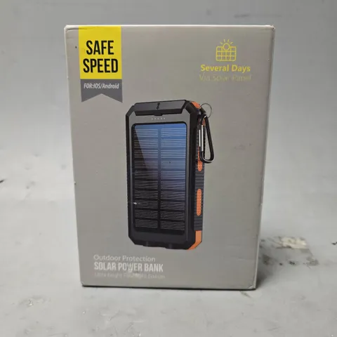 BOXED SAFE SPEED SOLAR POWER BANK