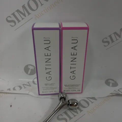 SET OF 3 GATINEAU ITEMS TO INCLUDE - LINE SMOOTHING -NIGHT CONCREATE STRENGTHEN & TONE - ROLLER 
