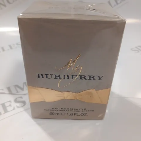 BOXED AND SEALED MY BURBERRY EAU DE TOILETTE 50ML