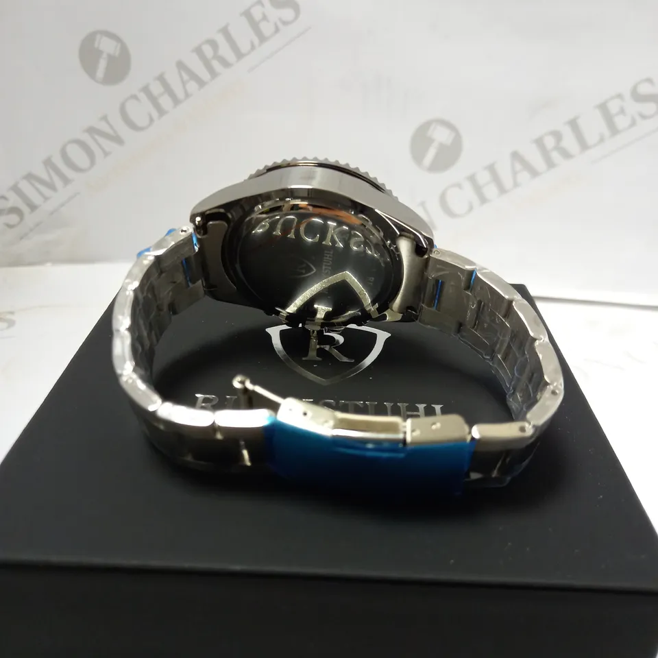 RUCKSTUHL TRIPLE DIAL CHRONO BRACELET STRAP WRISTWATCH