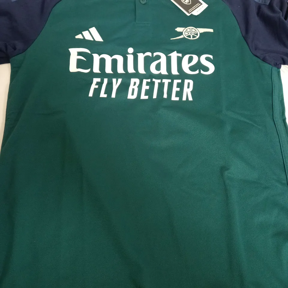 ADIDAS ARSENAL FOOTBALL CLUB POLO SHIRT - MEDIUM