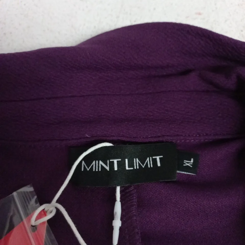MINT LIMIT PURPLE WOMEN'S BLAZER – UK SIZE XL