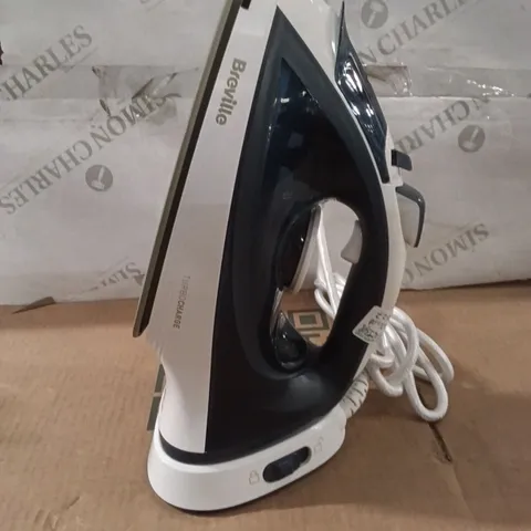 BOXED BREVILLE CORDLESS IRON WHITE/ BLUE - VIN439