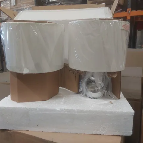 PALLET CONTAINING APPROXIMATELY 30x 2PCS MARISSA CHROME TOUCH TABLE LAMPS