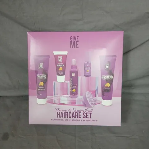 GIVE ME MANGO & PASSION FRUIT HAIRCARE SET