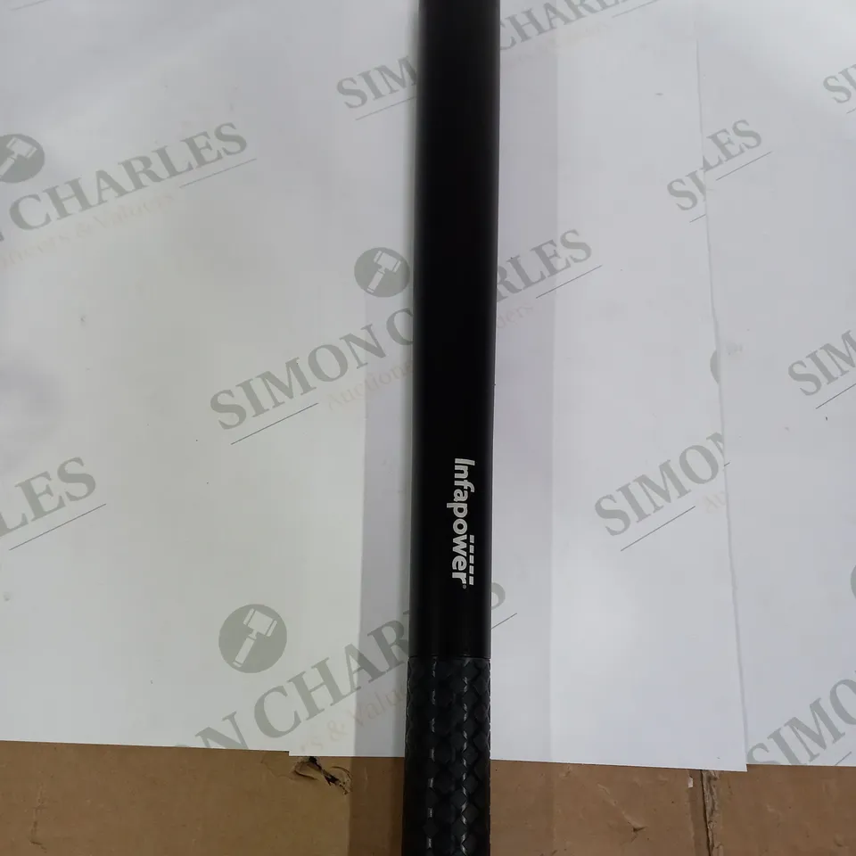 INFAPOWER SECURITY PRECISION ALUMINIUM TORCH 44CM SLIM & LONG LED FLASHLIGHT
