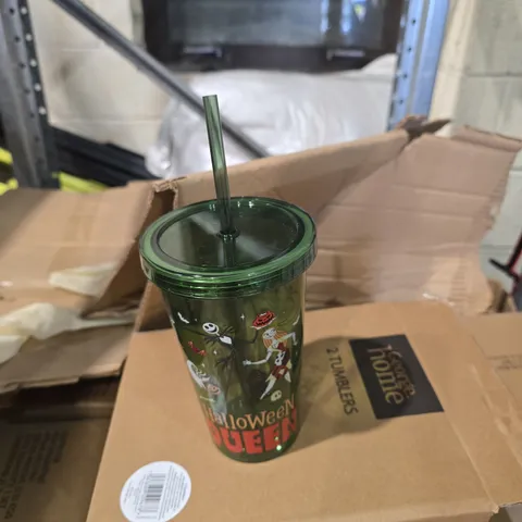 PALLET OF APPROXIMATELY 60 HALLOWEEN PLASTIC TUMBLER CUPS