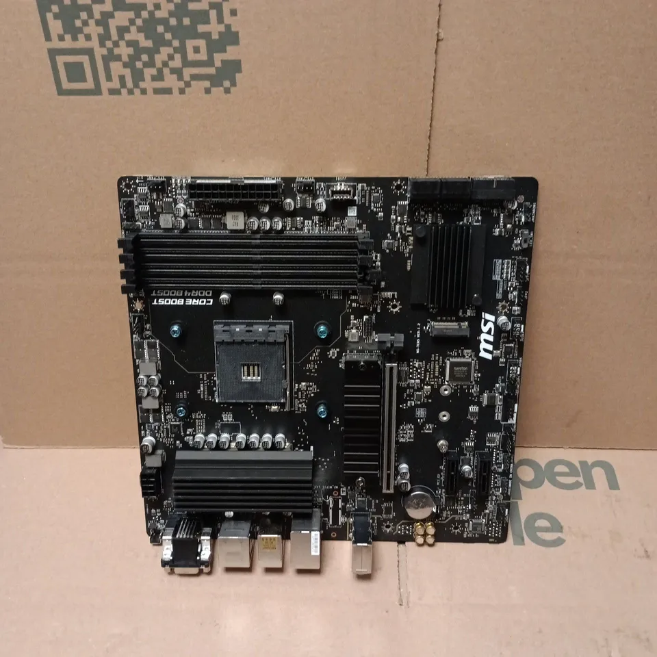 MSI B550M PRO-VDH MOTHERBOARD – RYZEN AMD AM4, MICRO-ATX (BOXED)