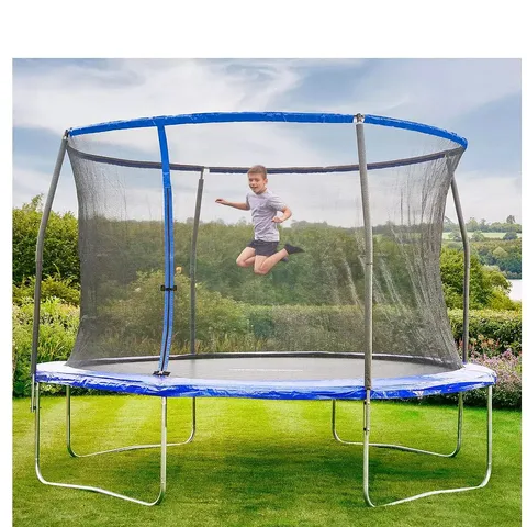 BOXED SPORTSPOWER 12FT TRAMPOLINE (1 BOX)