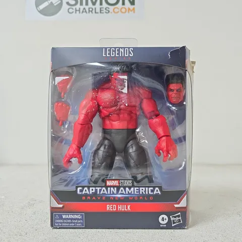 MARVEL LEGENDS RED HULK ACTION FIGURE β BOXED