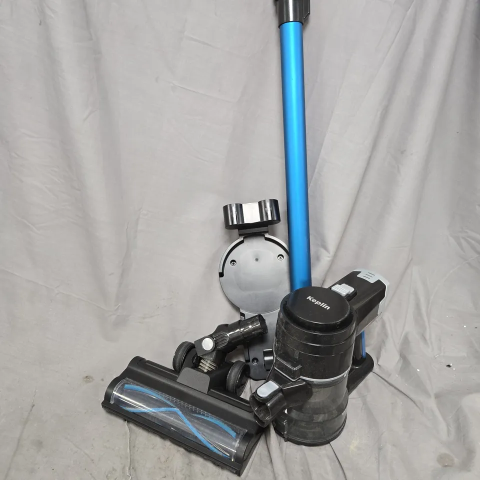 KEPLIN VACUUM CLEANER IN BLACK/BLUE