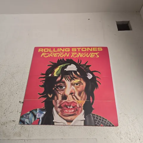 ROLLING STONES: FOREIGN TONGUES – VINYL