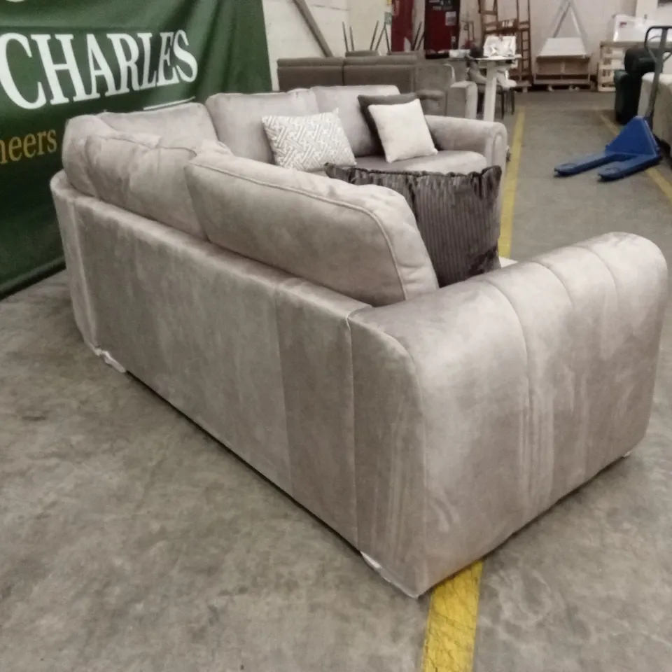 AMARA CORNER GROUP SOFA - STONE RRP £2849