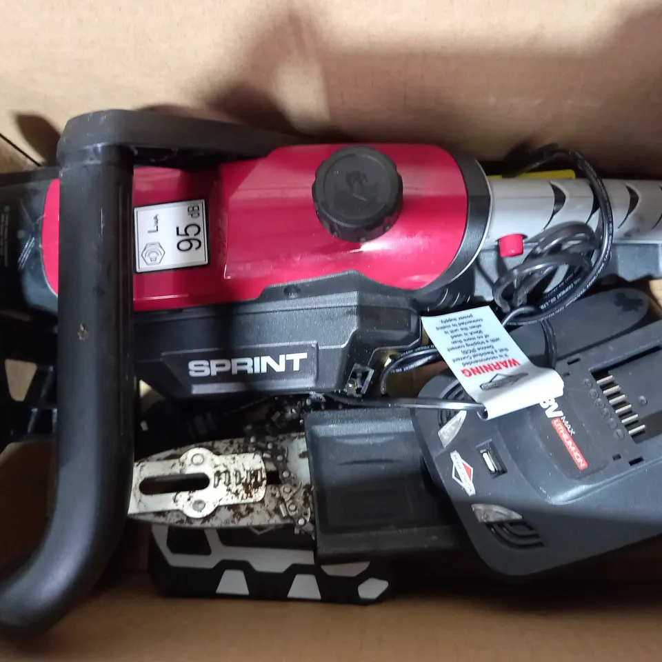 SPRINT 18SCSK 18V LI-ION 25CM CORDLESS CHAINSAW KIT