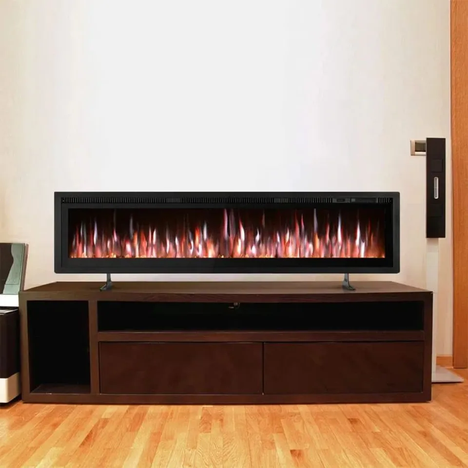 BOXED SWEYERSVILLE IVY BRONX 102cm W ELECTRIC FIRE (1 BOX)