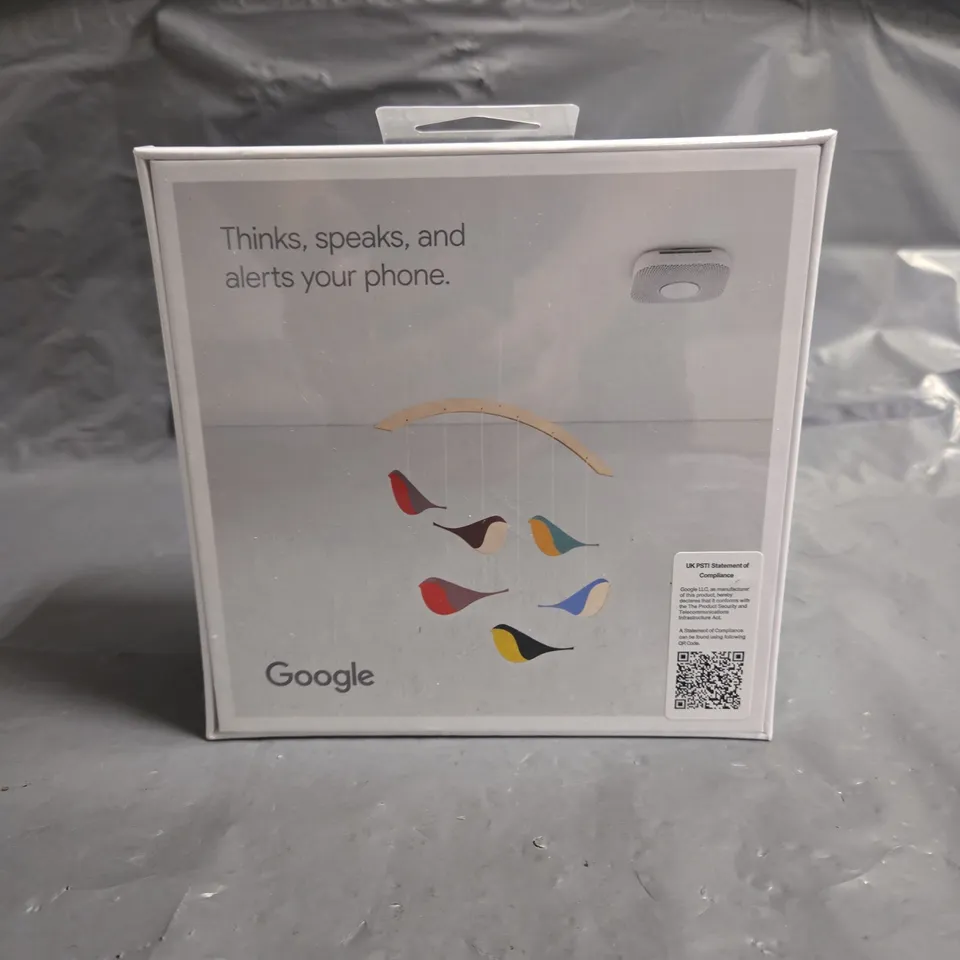 SEALED GOOGLE NEST PROTECT SMOKE AND CARBON MONOXIDE ALARM