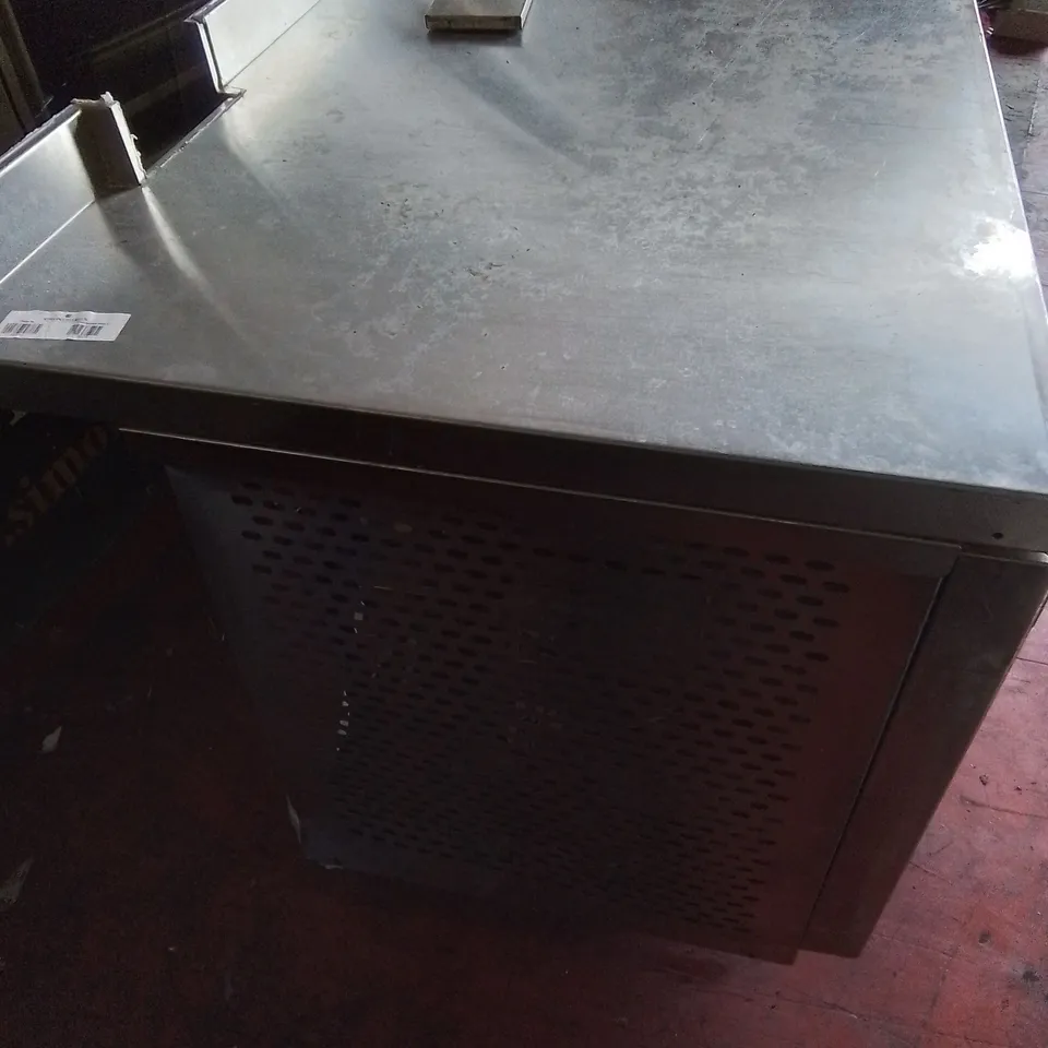 FOSTER DC1/2H REFRIGERATED STAINLESS FOOD PREP COUNTER 