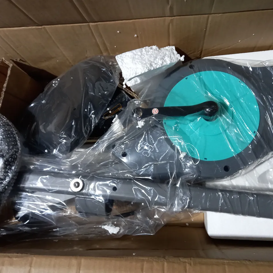 BOXED DAVINA FITNESS FOLDING MAGNETIC EXERCISE BIKE - MINT - COLLECTION ONLY