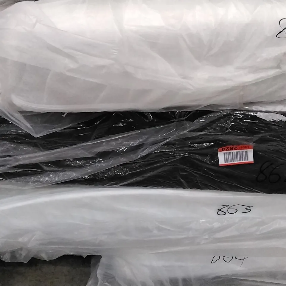 QUALITY BAGGED LUXURY PILLOW-TOP POCKET SPRUNG 200 SMALL DOUBLE 4FT MATTRESS