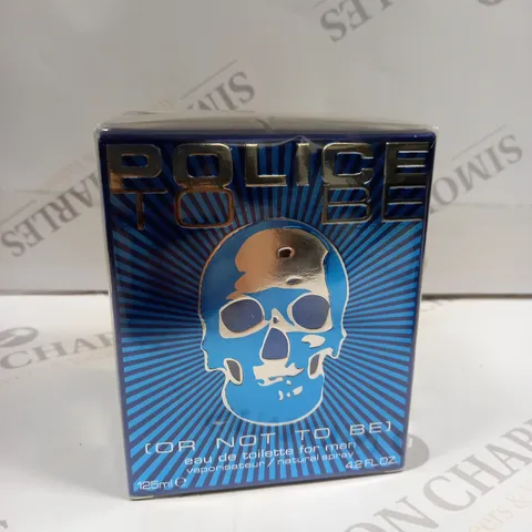 BOXED AND SEALED POLICE TO BE EAU DE TOILETTE 125ML