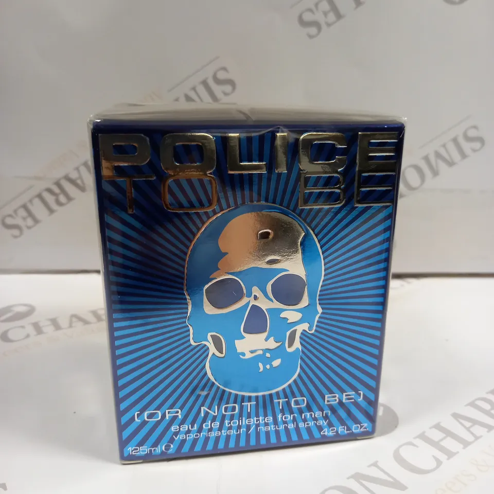 BOXED AND SEALED POLICE TO BE EAU DE TOILETTE 125ML