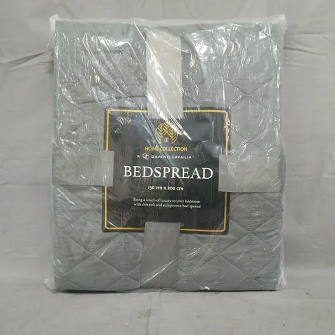 HOME COLLECTION BY GAVENO CAVAILIA BEDSPREAD IN GREY (150CM X 200CM)
